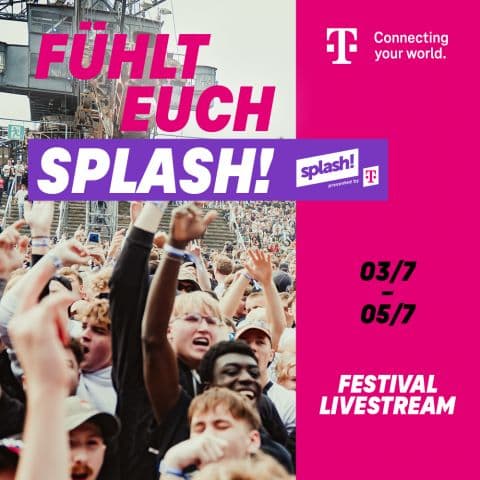 Hol dir das splash!-Feeling genau dahin, wo du bist