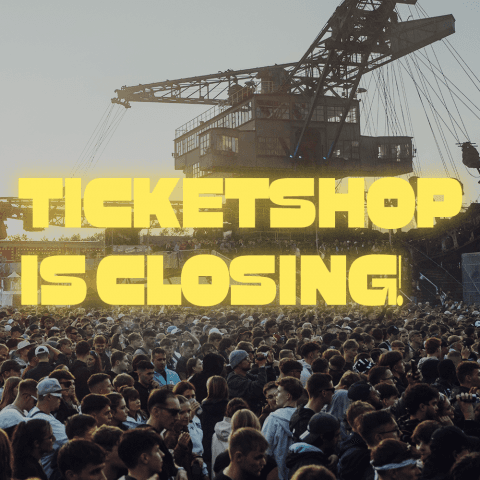 TICKETSHOP SCHLIEßT AM 17.11