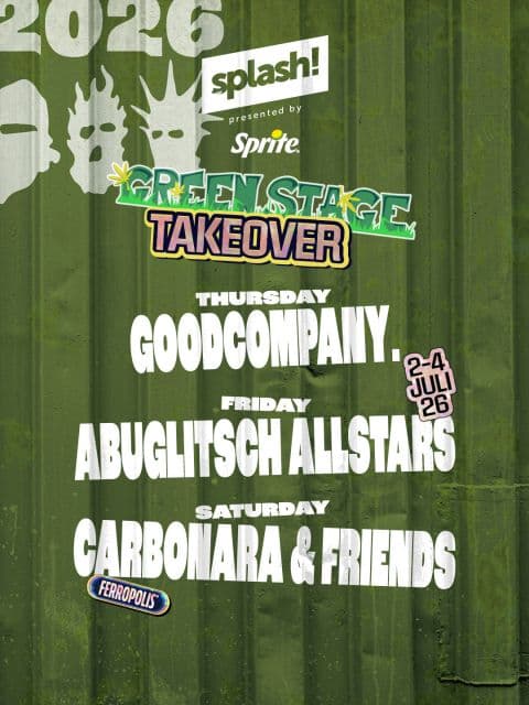GREEN STAGE TAKEOVERS SERVED!