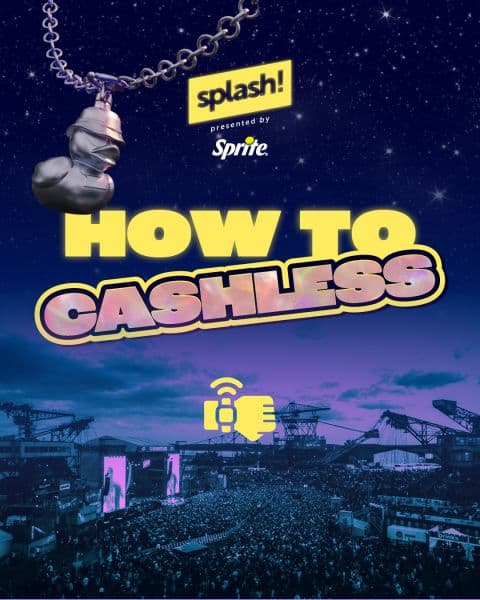 Cashless beim splash!: So bereitest du dich optimal vor