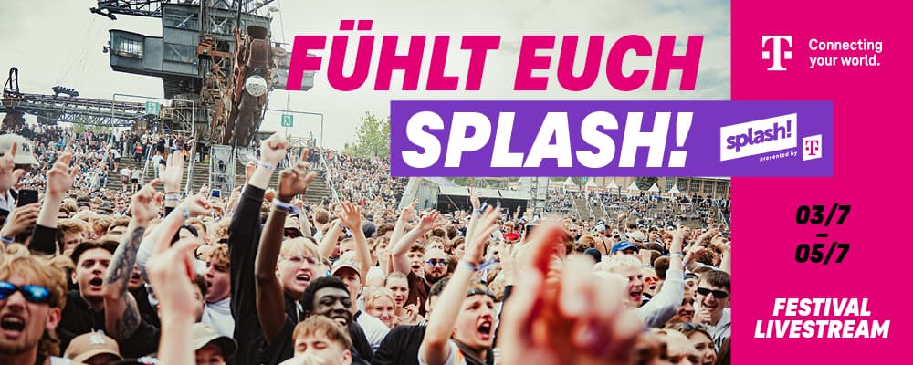 Hol dir das splash!-Feeling genau dahin, wo du bist